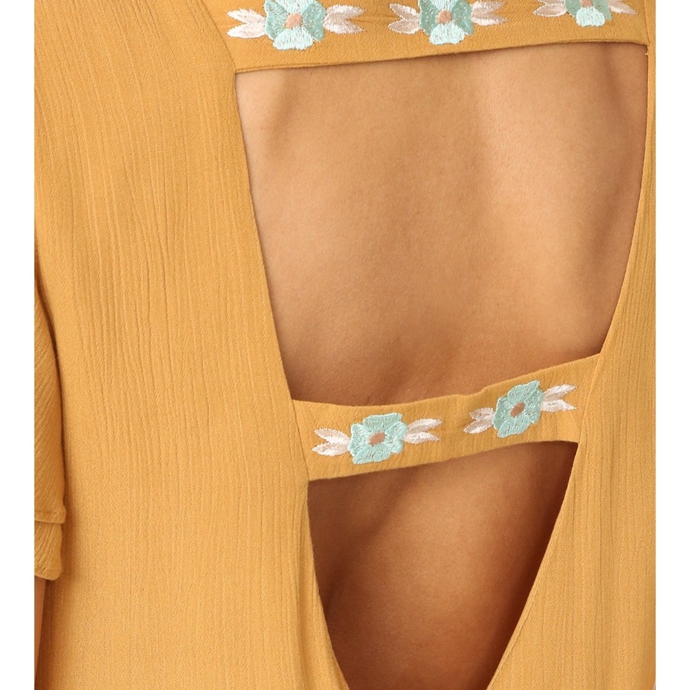 Shopbop RahiCali Poppy Ruffle Dress XS - Picture 3 of 8